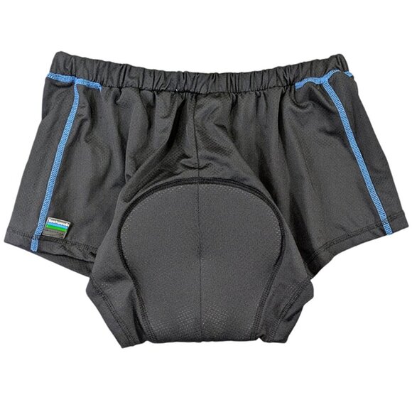 NEW Twotwowin Cycling Bike Shorts Womens 2XL Black Racing Spinning Padded - Picture 2 of 13